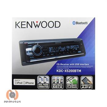رادیوپخش کنوود KENWOOD KDC-X5200BTM