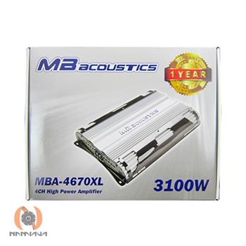 آمپلی فایر ام بی آکوستیک MB acoustics MBA-4670