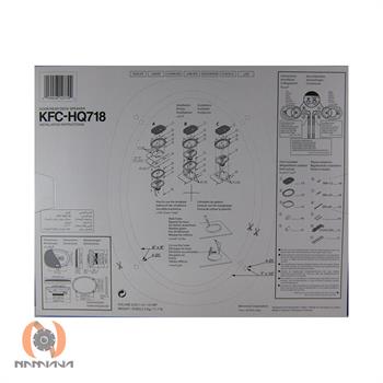 بلندگو کنوود KENWOOD KFC-HQ718