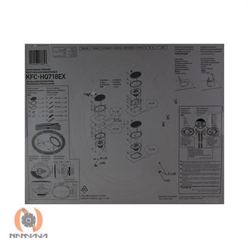 بلندگو کنوود KENWOOD KFC-HQ718EX